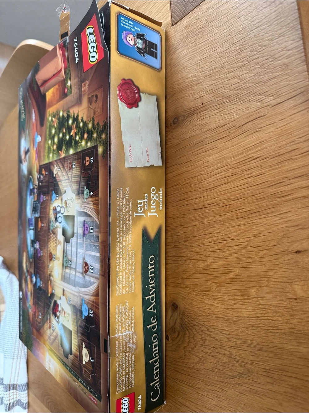 Lego Harry Potter Advent Calendar - Brown, Green, Gold
